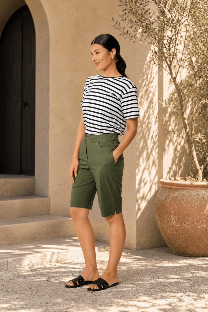 Tee-Rific Short - Succulent - F12 - Pizazz BoutiqueFoil