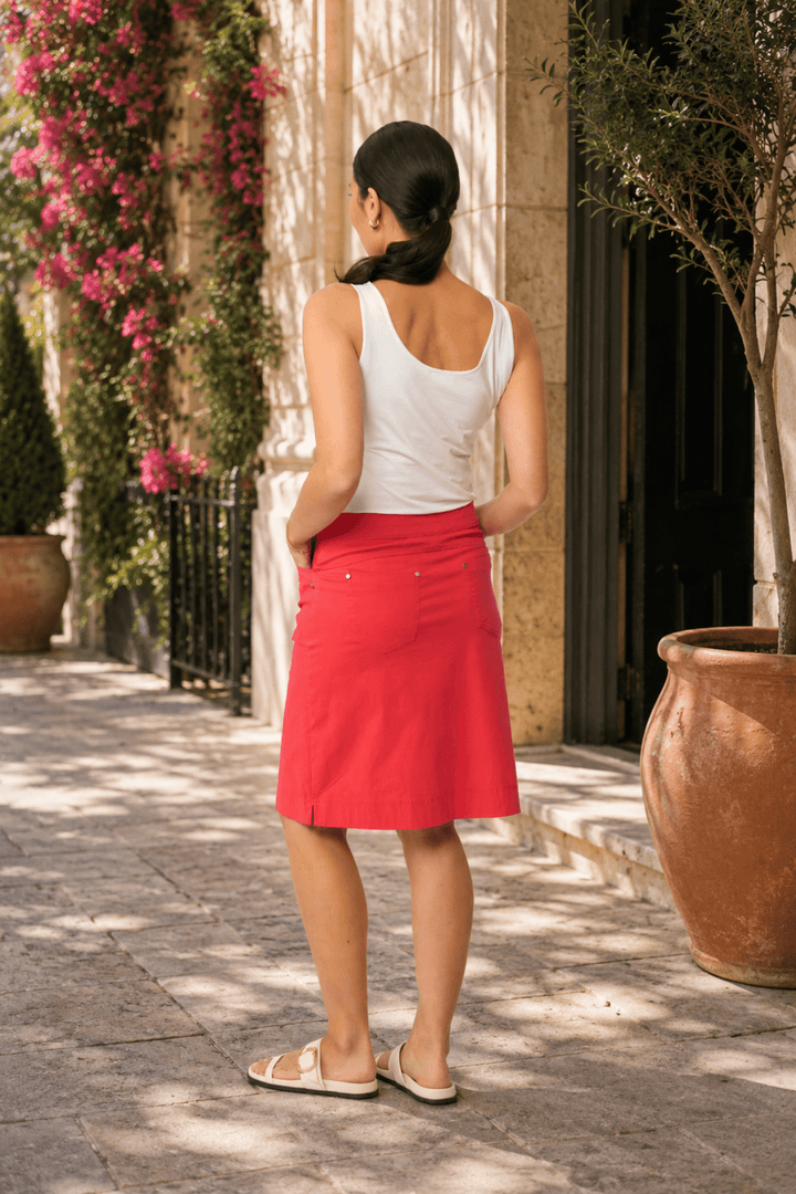 Tee-Rific Skirt - Mango - F23 - Pizazz BoutiqueFoil