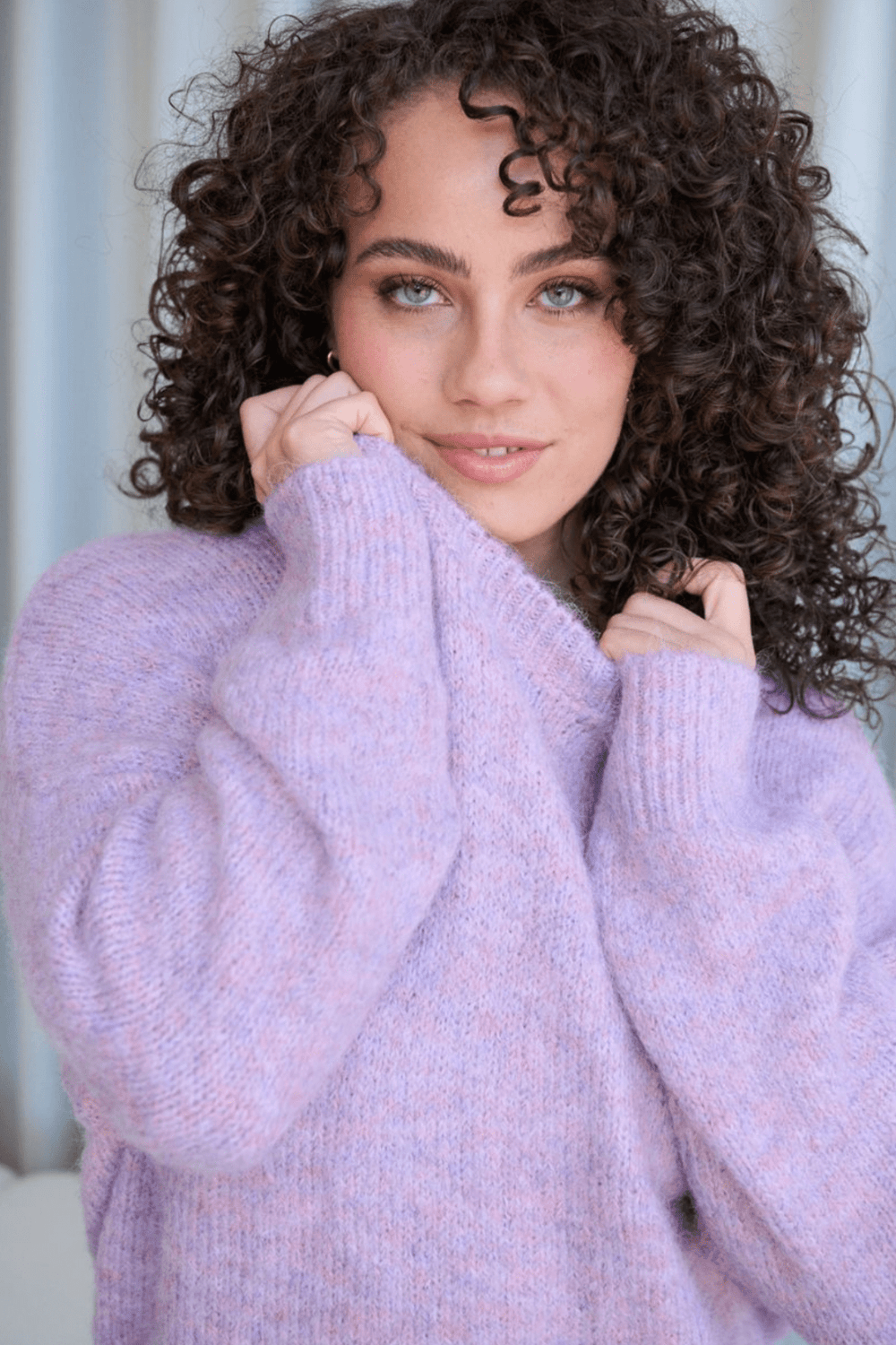 Teresa Knit - Lilac - CJ37 - Pizazz BoutiqueCaju