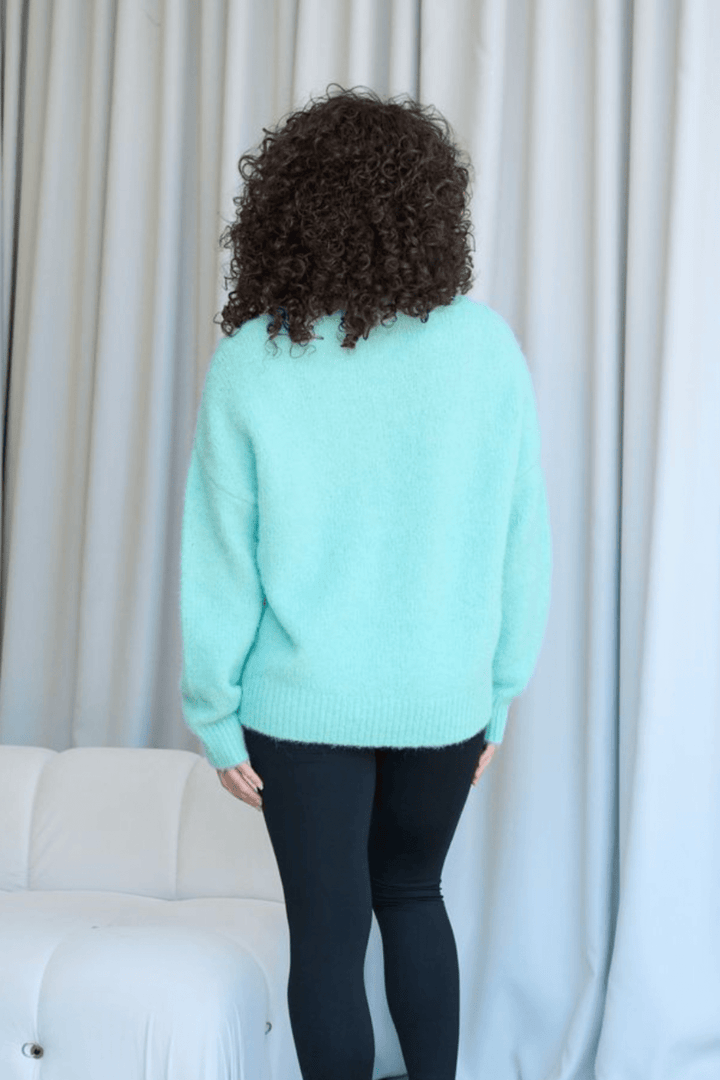 Teresa Knit - Mint - CJ37 - Pizazz BoutiqueCaju