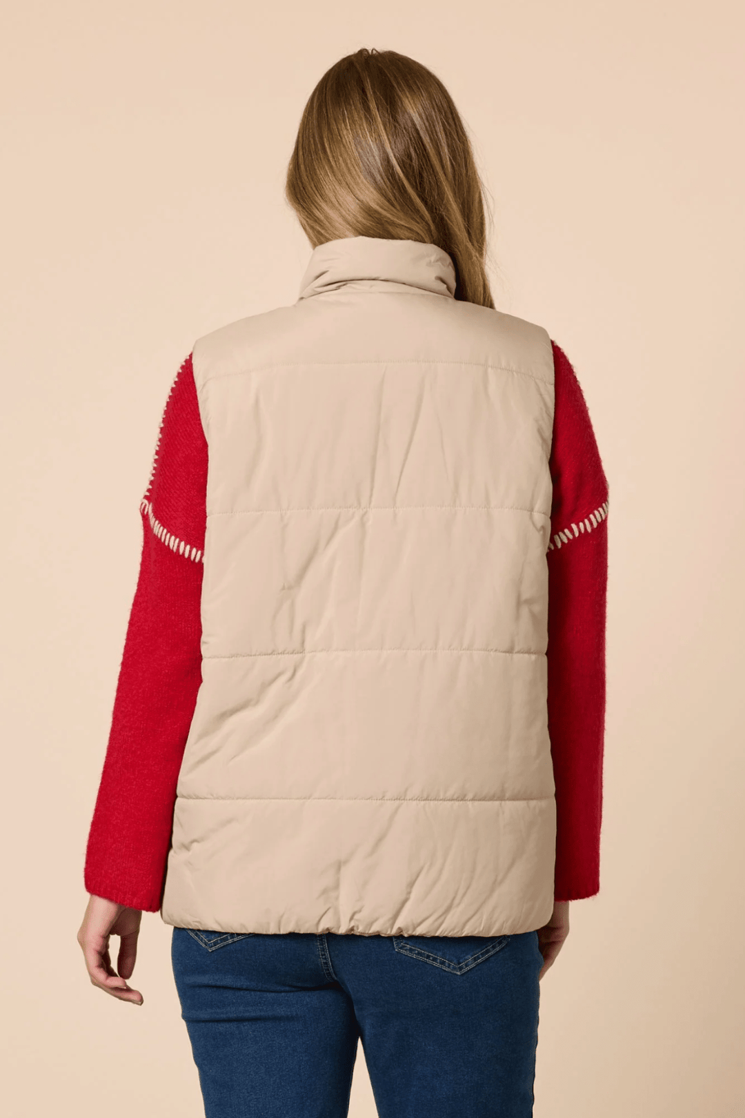 The Alpine Vest - Natural - TZ45 - Pizazz BoutiqueThreadz
