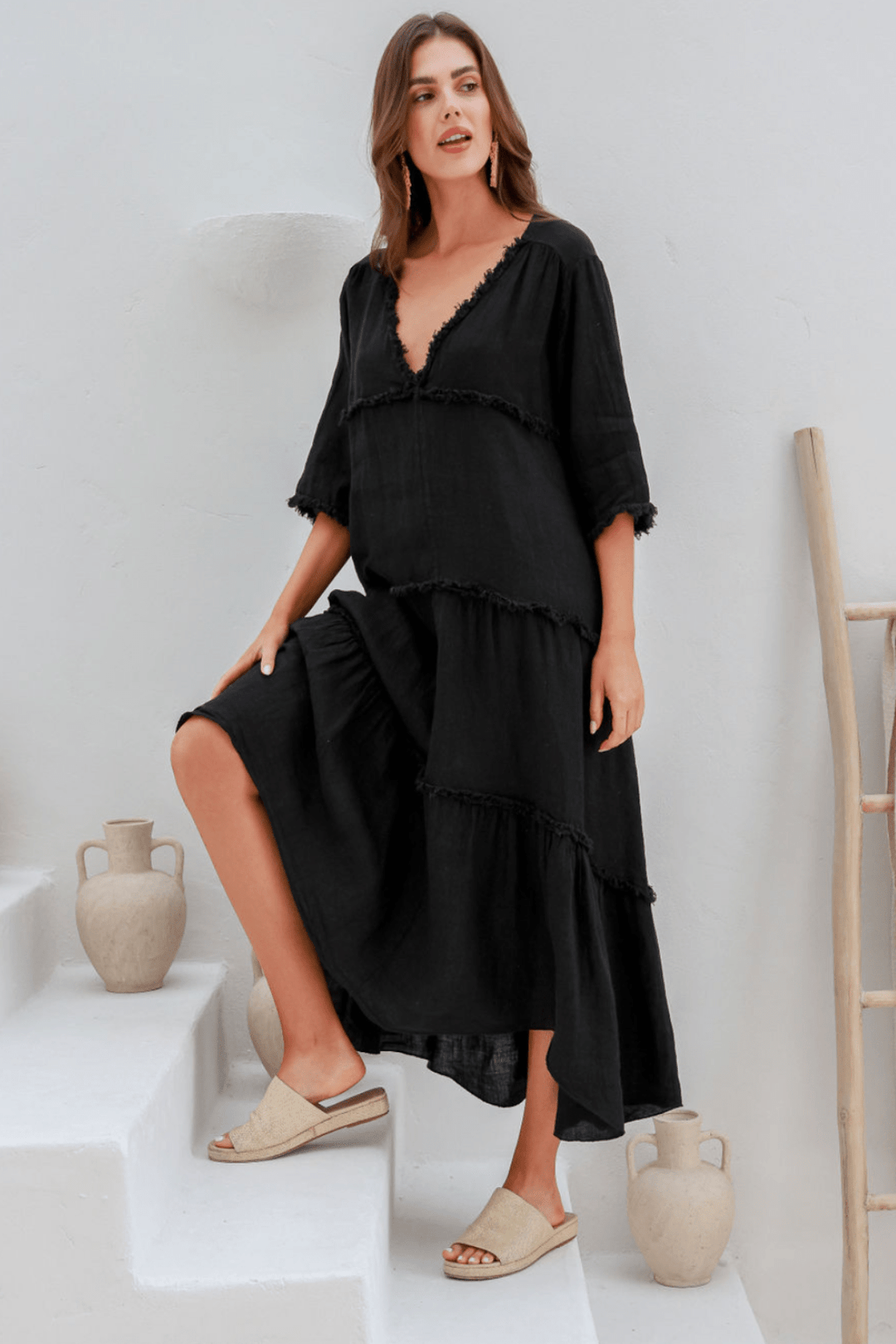 The Emily Dress - Black - IC2 - Pizazz BoutiqueThe Italian Cartel