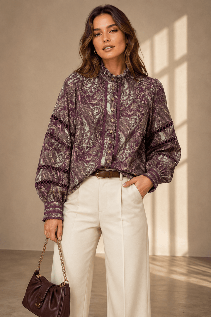 The Jardin Shirt - CK49 - Pizazz BoutiqueCaroline Morgan
