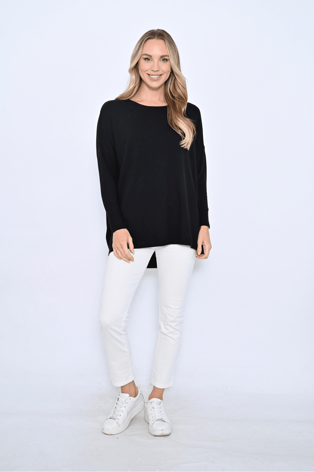The Jumper - Black - CC27 - Pizazz BoutiqueCali & Co