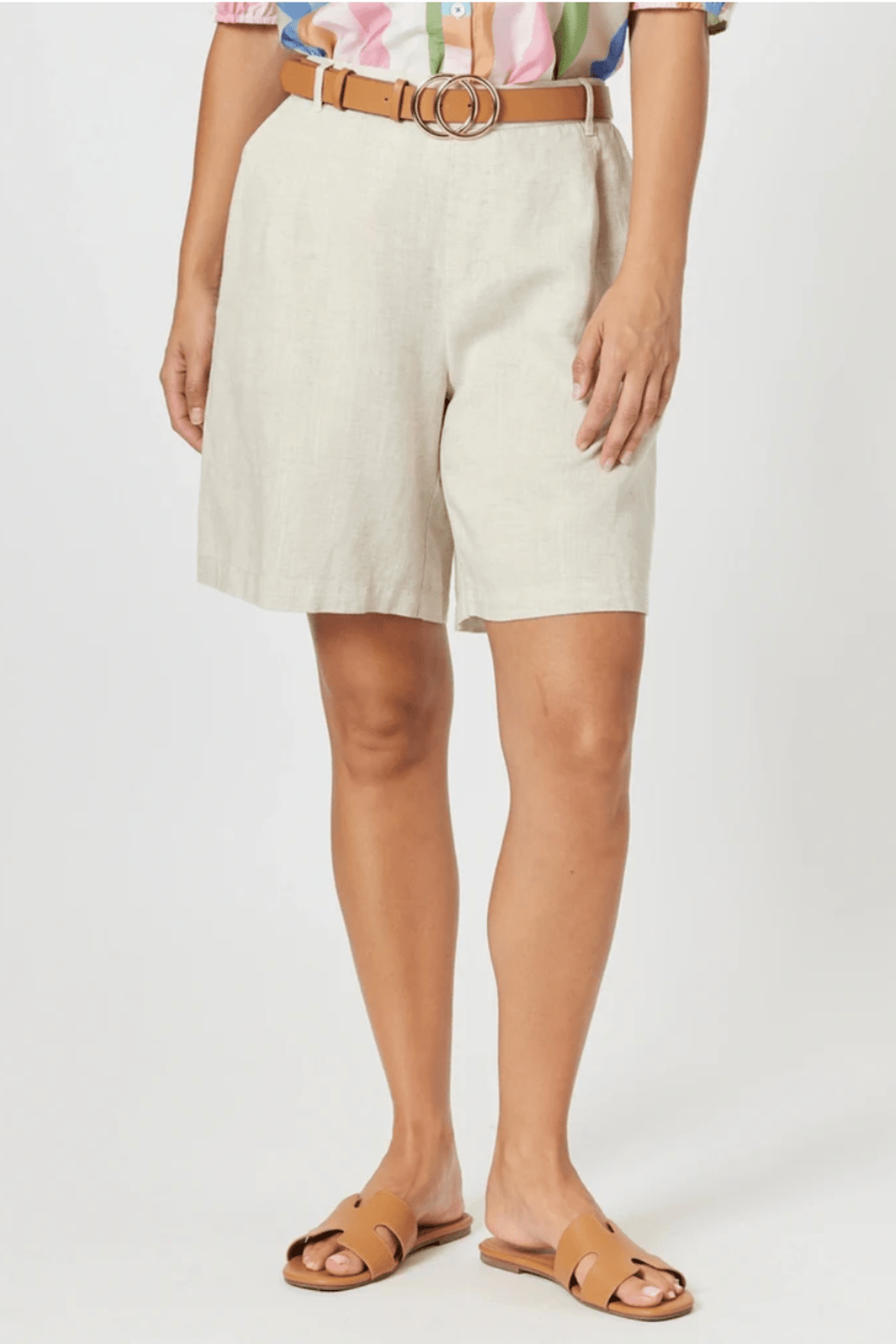 The Lino Shorts - Natural - GS31 - Pizazz BoutiqueGordon smith