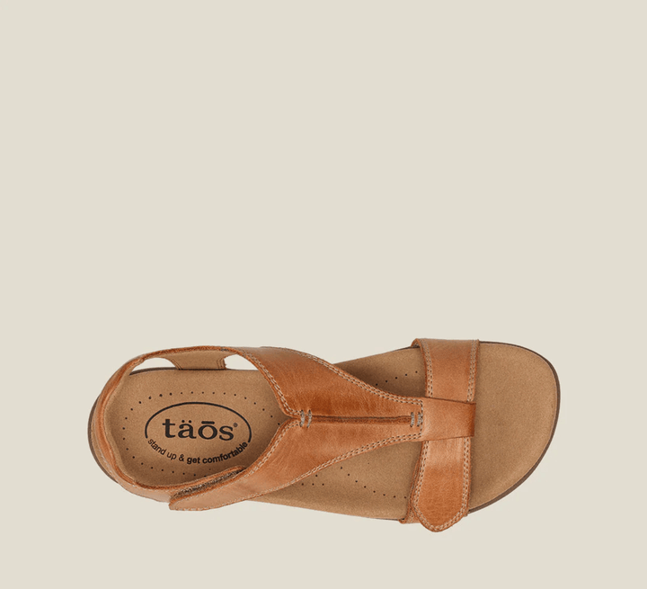 The Show Sandal - Caramel - TA1 - Pizazz BoutiqueTaos Shoes