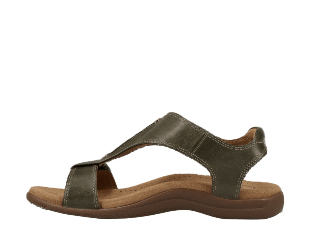 The Show Sandal - Olive - TA1 - Pizazz BoutiqueTaos Shoes