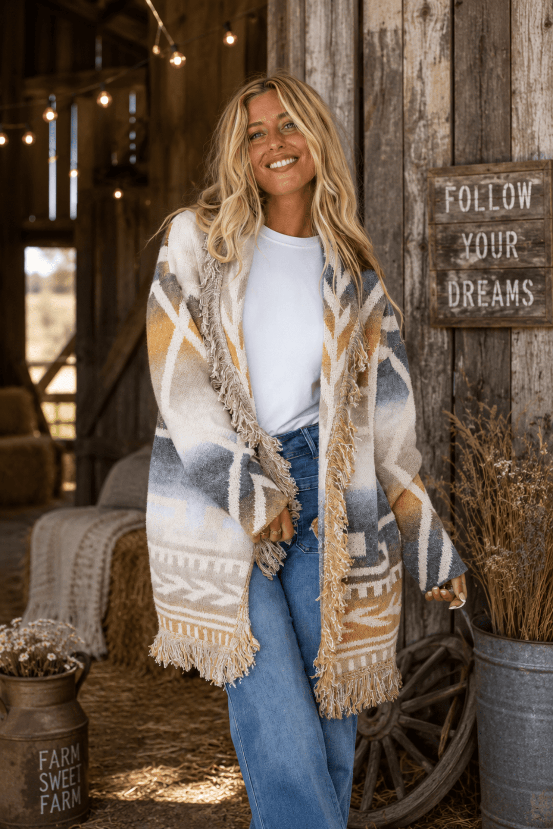 The Tassel Edge Cardi - FR10 - Pizazz BoutiqueFree Spirit