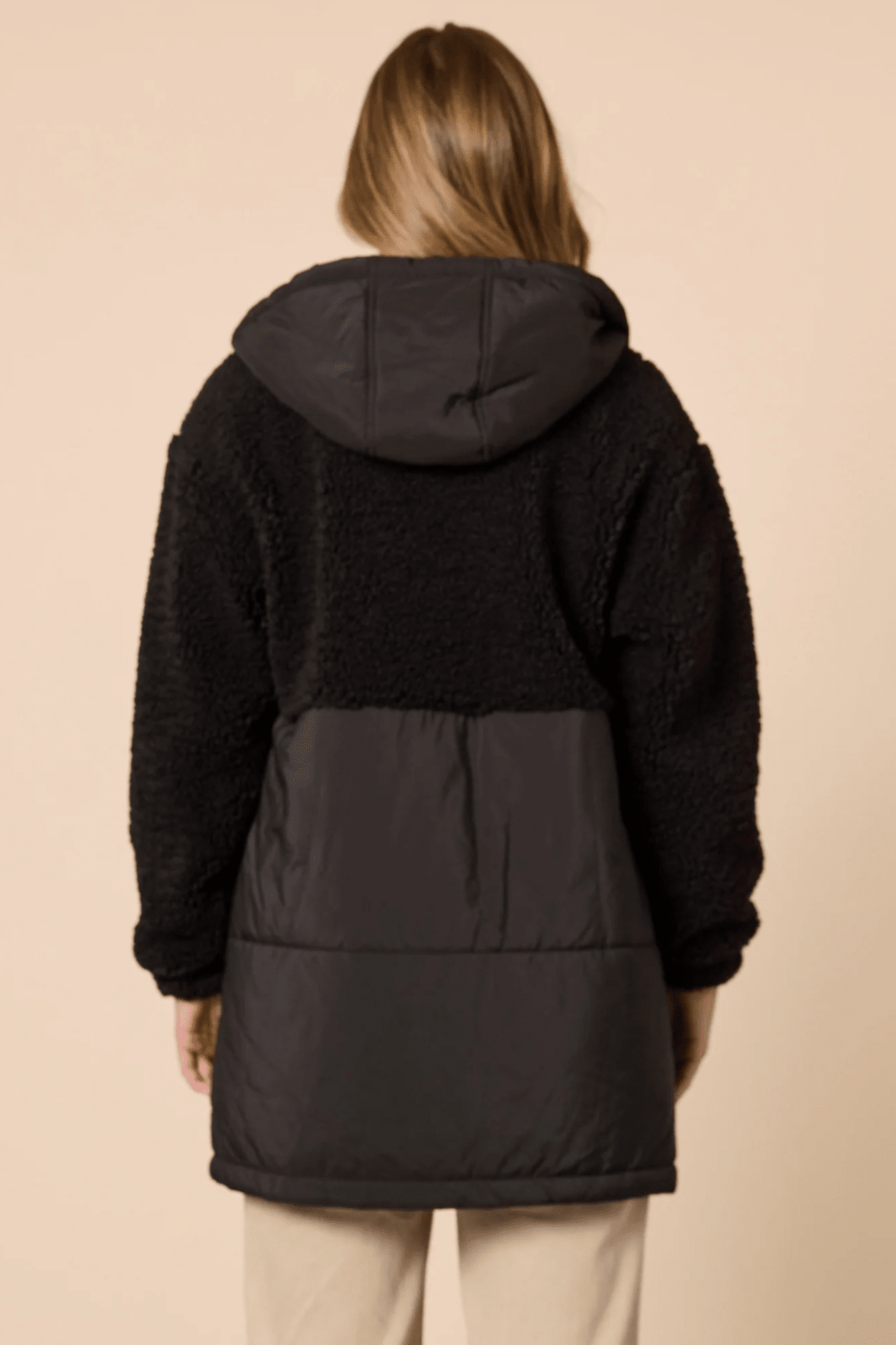 The Teddy Jacket - Black - TZ46 - Pizazz BoutiqueThreadz