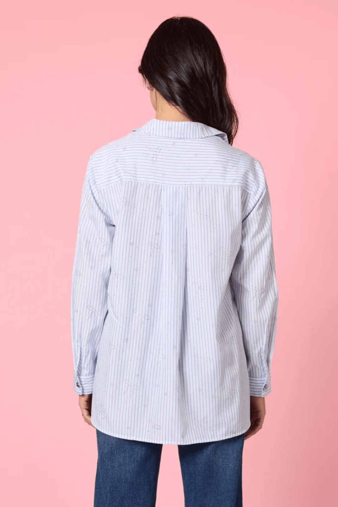 Tiffany Stripe Shirt - GS28 - Pizazz BoutiqueGordon smith