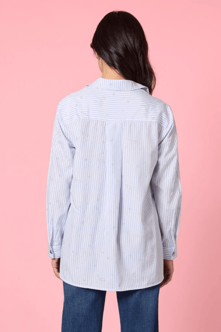 Tiffany Stripe Shirt - GS28 - Pizazz BoutiqueGordon smith