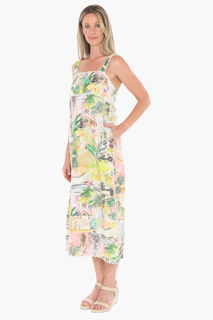 Tiger Island Ric Rac Maxi - Multi - JP13 - Pizazz BoutiqueJUMP
