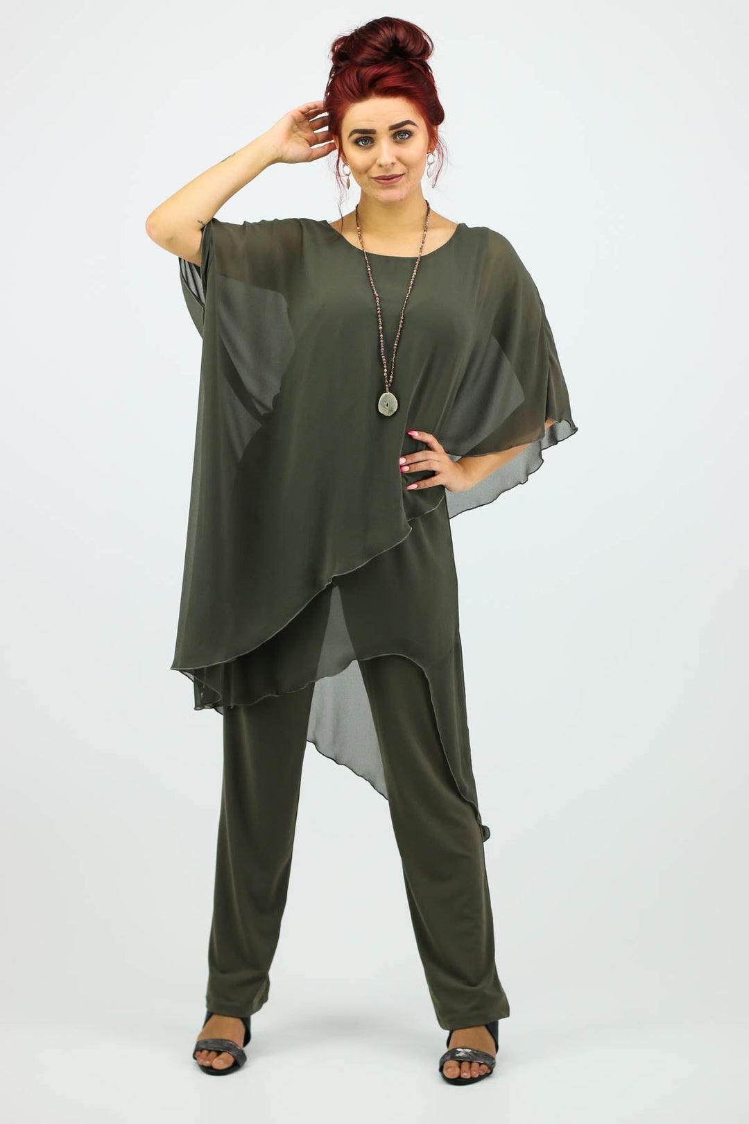 Tilly Jumpsuit - Khaki - SIS1 - Pizazz BoutiqueSister sister