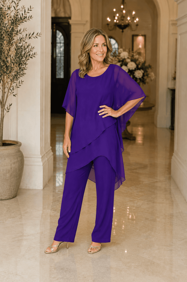 Tilly Jumpsuit - Purple - SIS1 - Pizazz BoutiqueSister sister