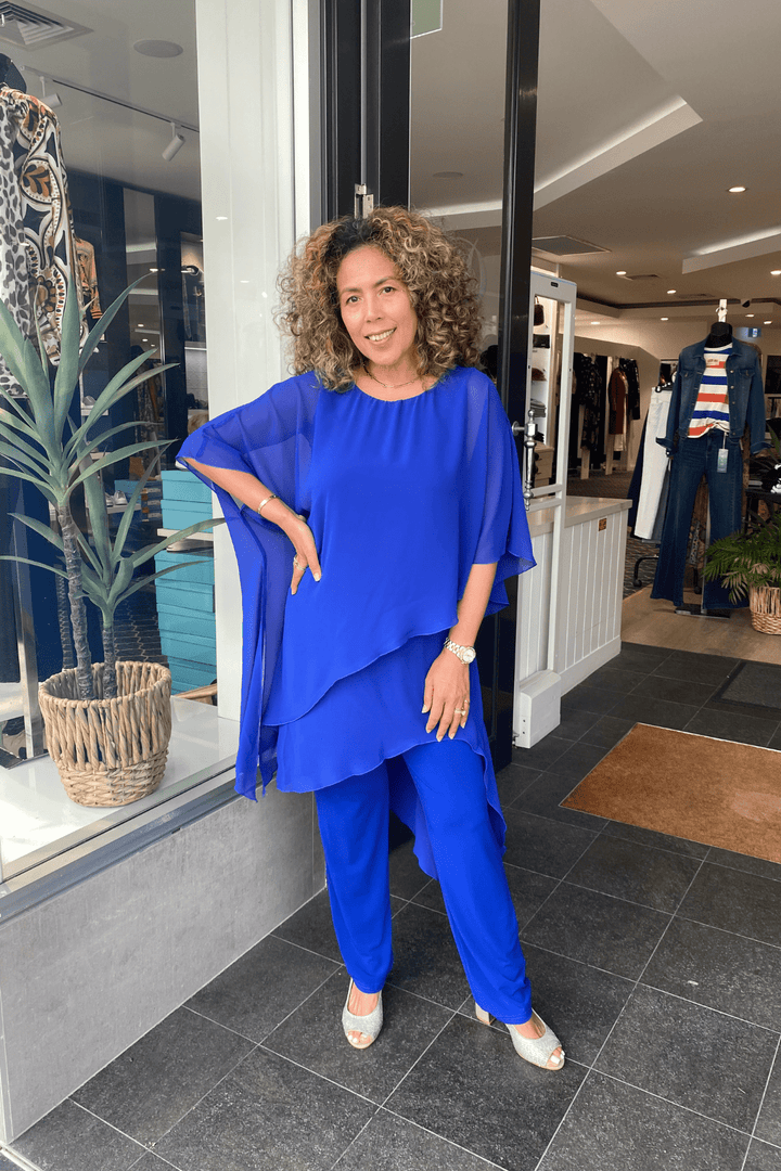 Tilly Jumpsuit - Royal - SIS1 - Pizazz BoutiqueSister sister