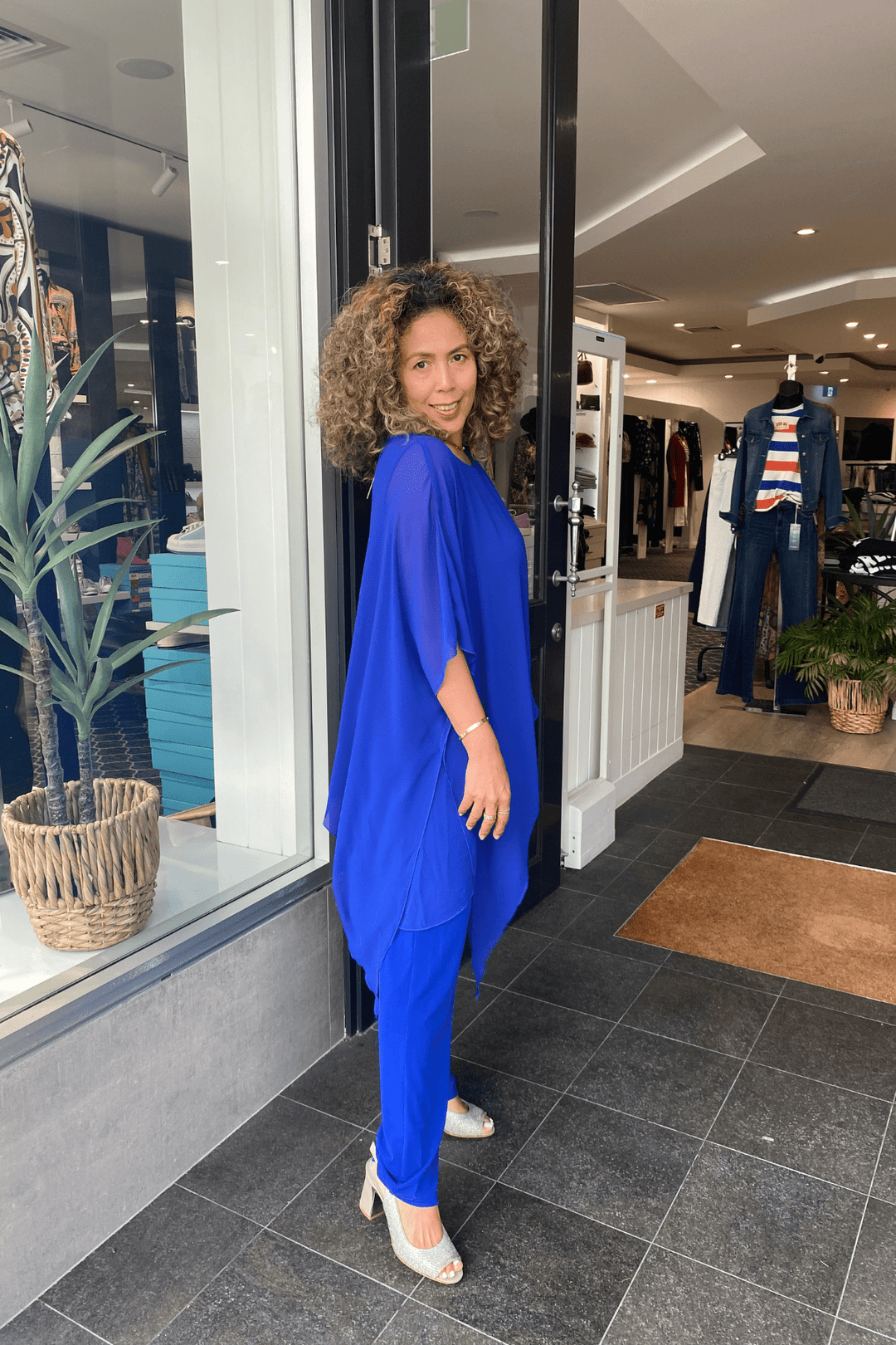 Tilly Jumpsuit - Royal - SIS1 - Pizazz BoutiqueSister sister