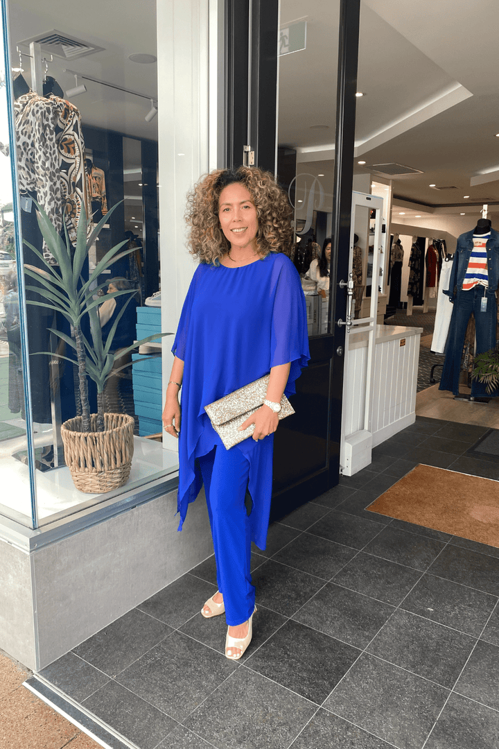 Tilly Jumpsuit - Royal - SIS1 - Pizazz BoutiqueSister sister