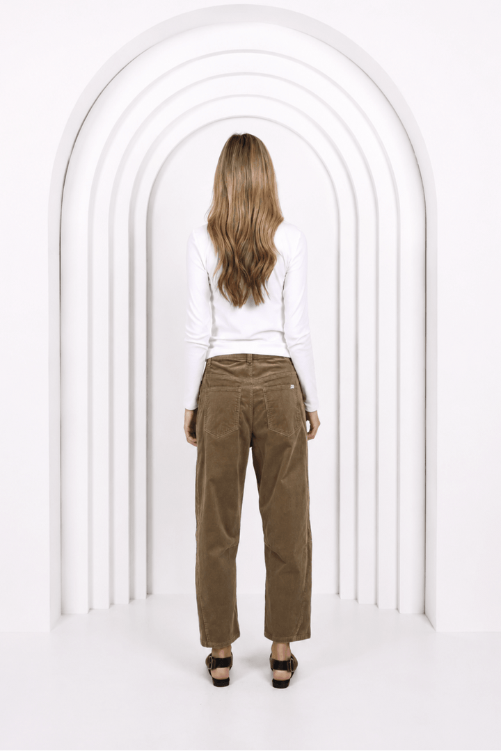 Toni Barrel Cord Jeans - Sage - MC1 - Pizazz BoutiqueMonaco Jeans