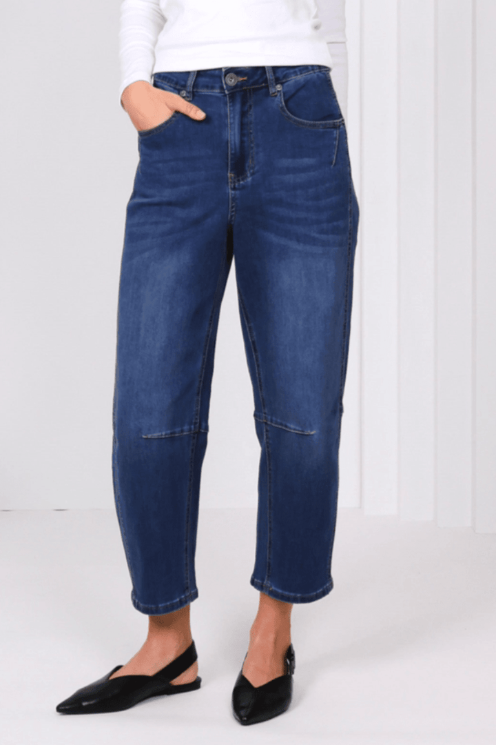Toni Barrel Jeans - Dark Wash - MC1 - Pizazz BoutiqueMonaco Jeans