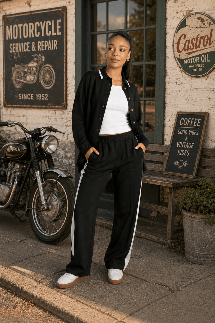 Travel Shirt - Black - TT25 - Pizazz BoutiqueTwo-T's