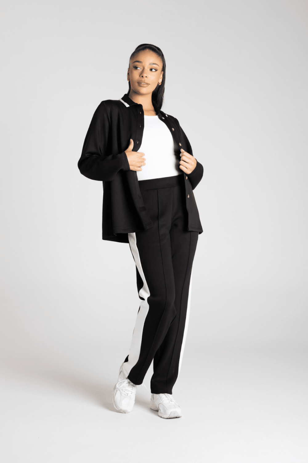 Travel Shirt - Black - TT25 - Pizazz BoutiqueTwo - T's