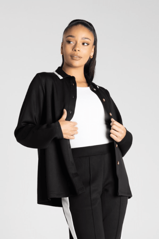 Travel Shirt - Black - TT25 - Pizazz BoutiqueTwo - T's