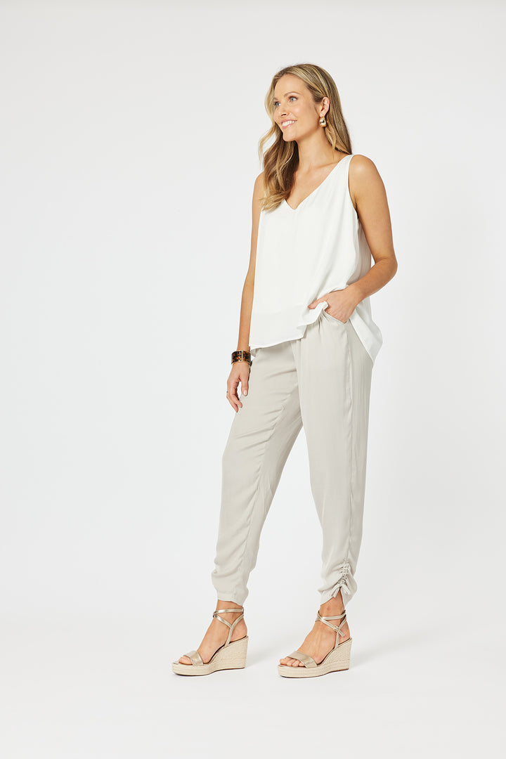 Traveller Luxe Cami - White - HV4