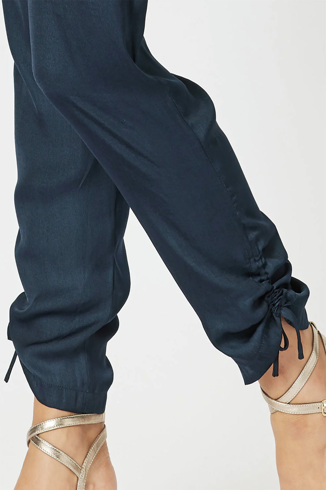 Traveller Luxe Side tie Pant - Navy - HV3