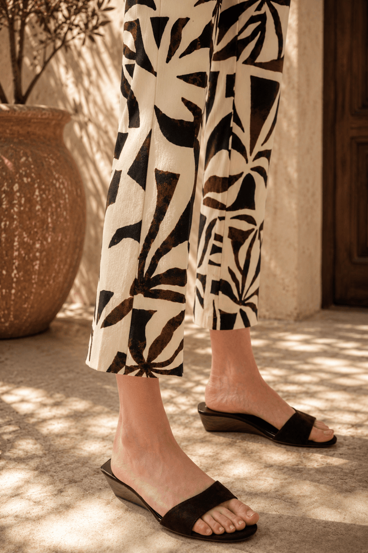 Tropical Print Pant - JR27 - Pizazz BoutiqueJoseph Ribkoff