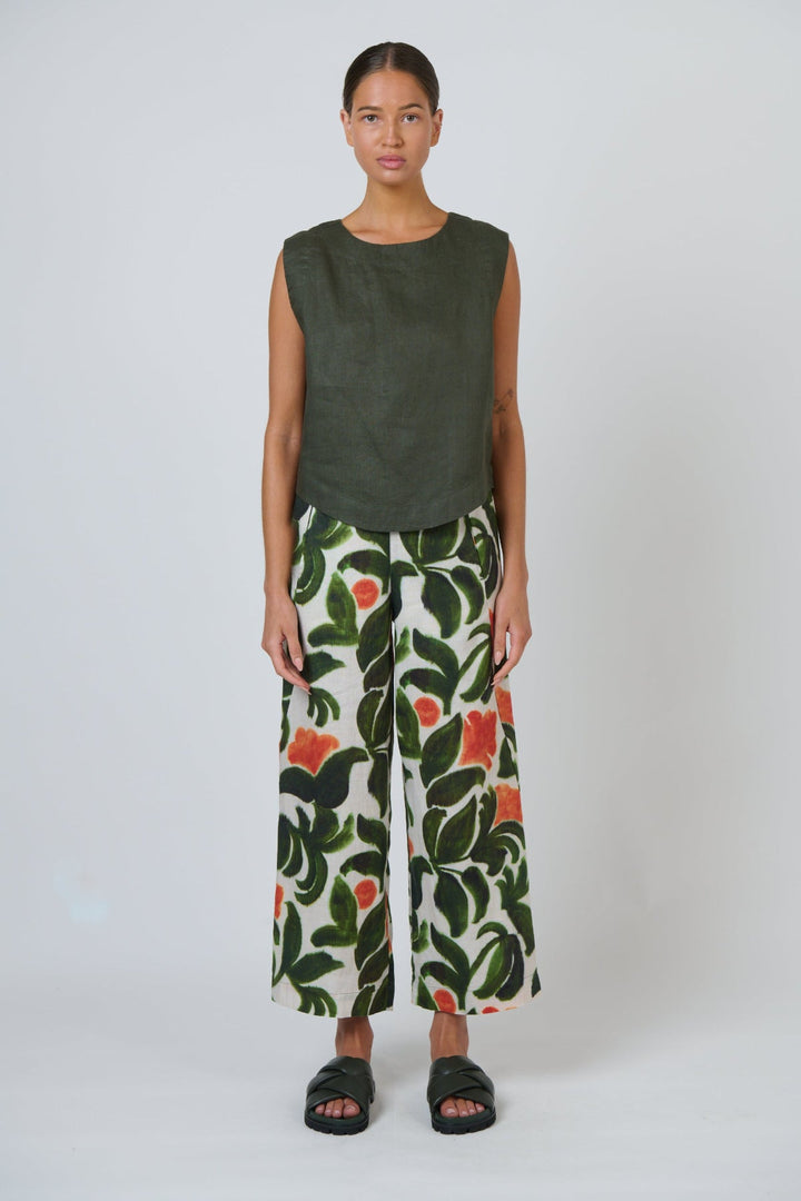 Tuileries Linen Pant - Pizazz BoutiqueNaturals By O & J