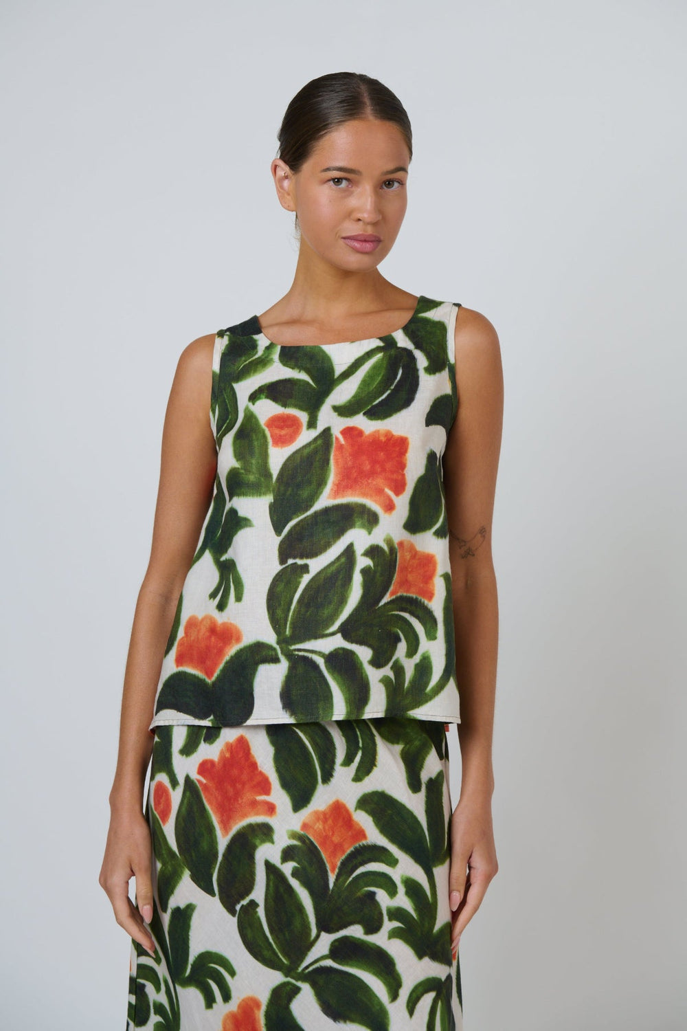 Tuileries Sleeveless Top - Pizazz BoutiqueNaturals By O & J