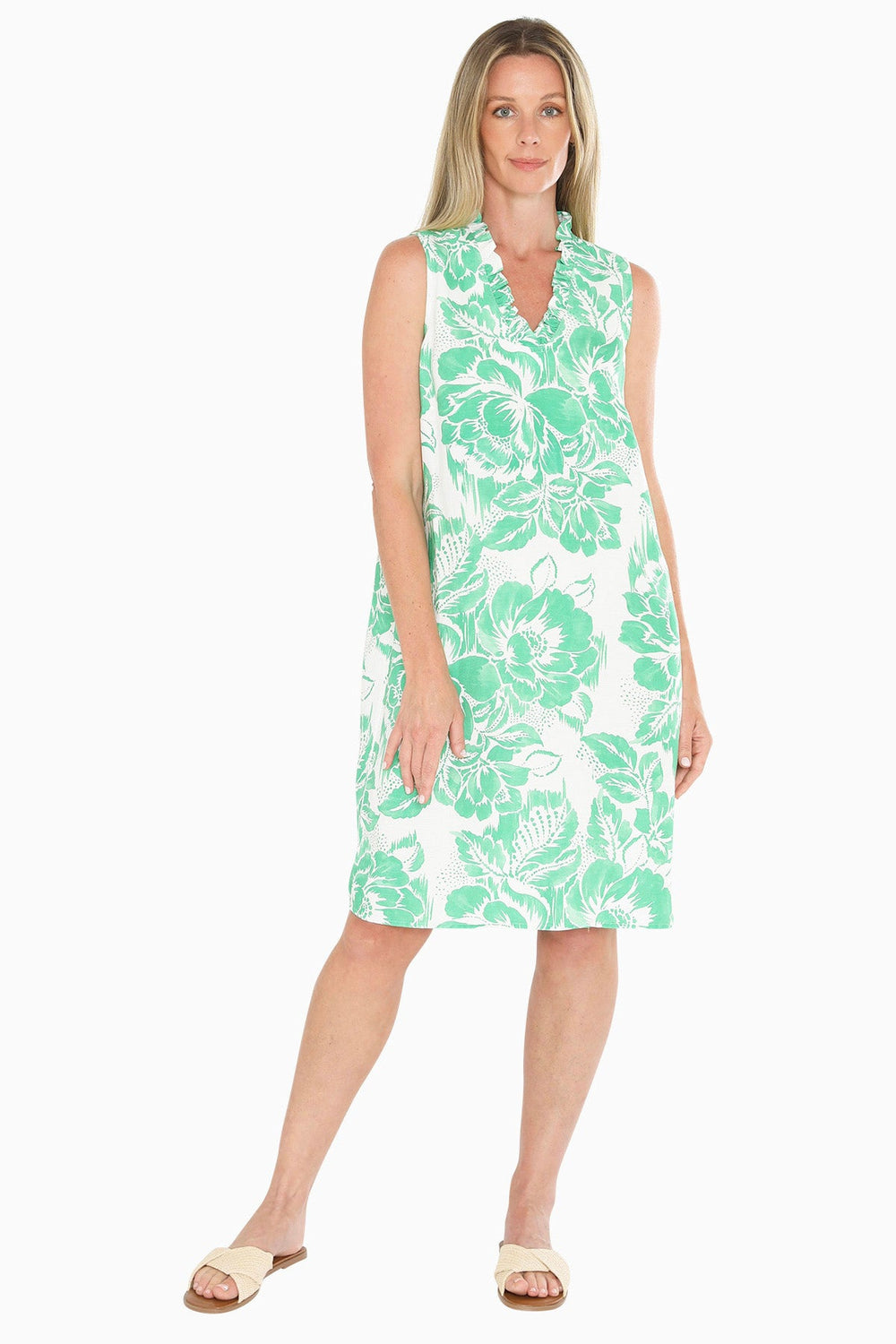Tuscan Rose Dress - Apple - JP15 - Pizazz BoutiqueJUMP