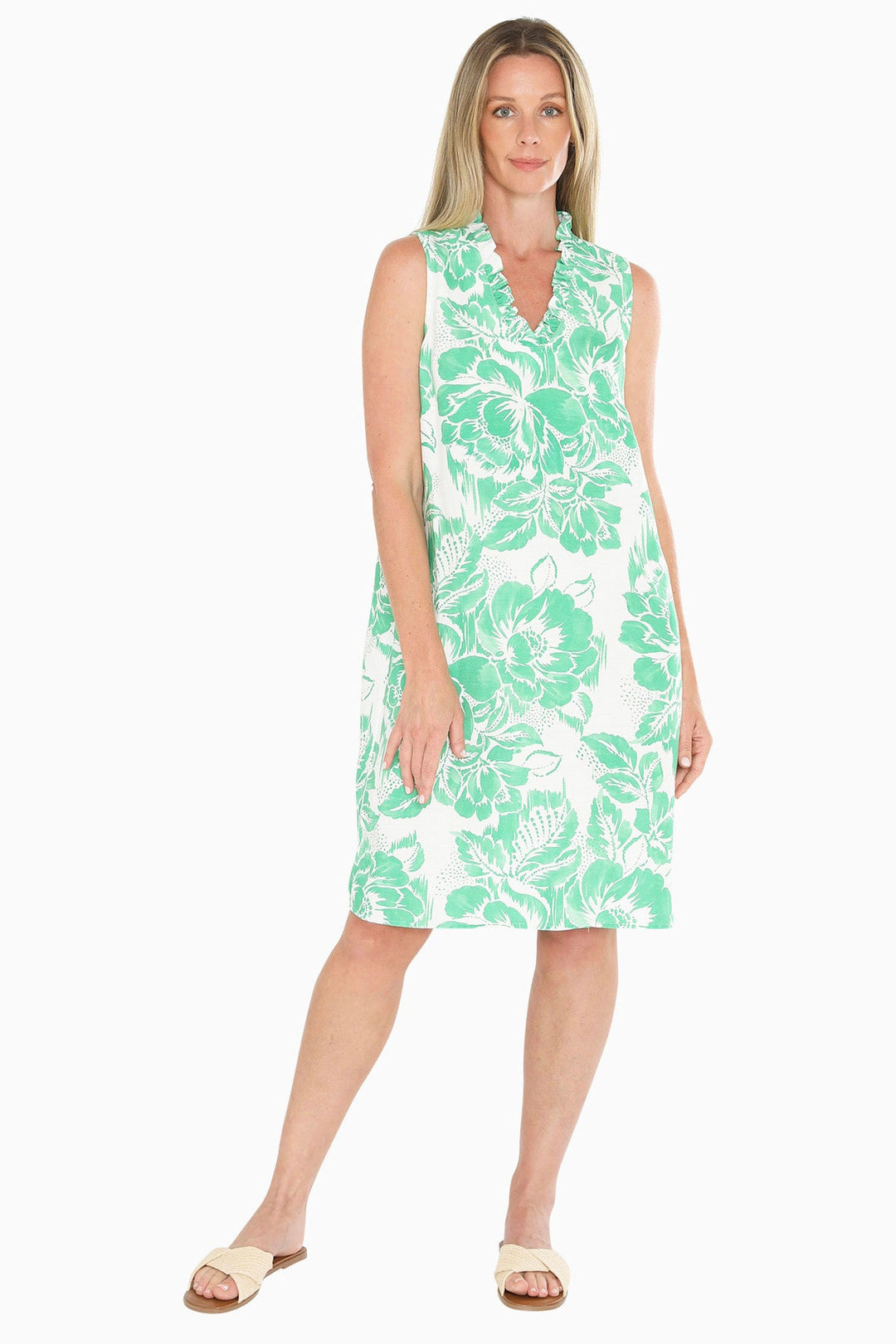 Tuscan Rose Dress - Apple - JP15 - Pizazz BoutiqueJUMP