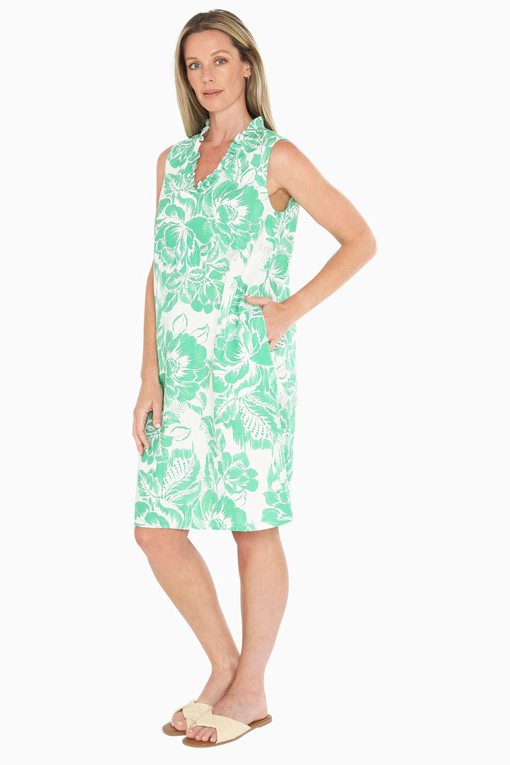 Tuscan Rose Dress - Apple - JP15 - Pizazz BoutiqueJUMP