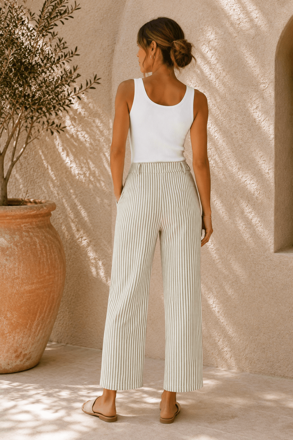Urban Stripe Pant - TZ64 - Pizazz BoutiqueThreadz