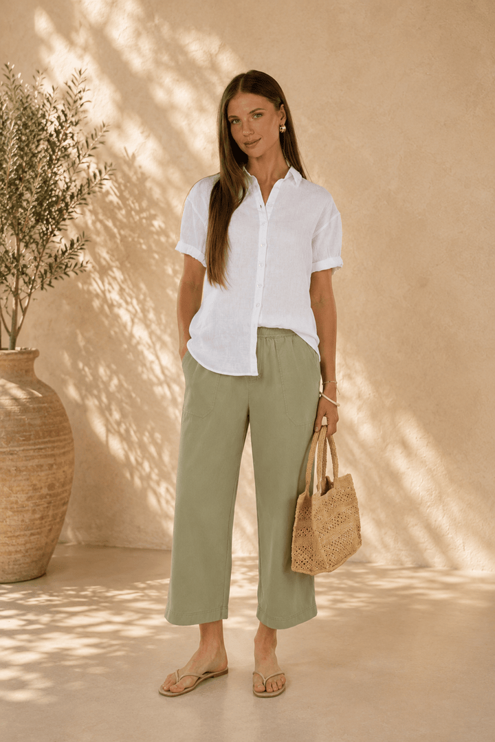 Varga Pant - Khaki - HM22 - Pizazz BoutiqueHumidity
