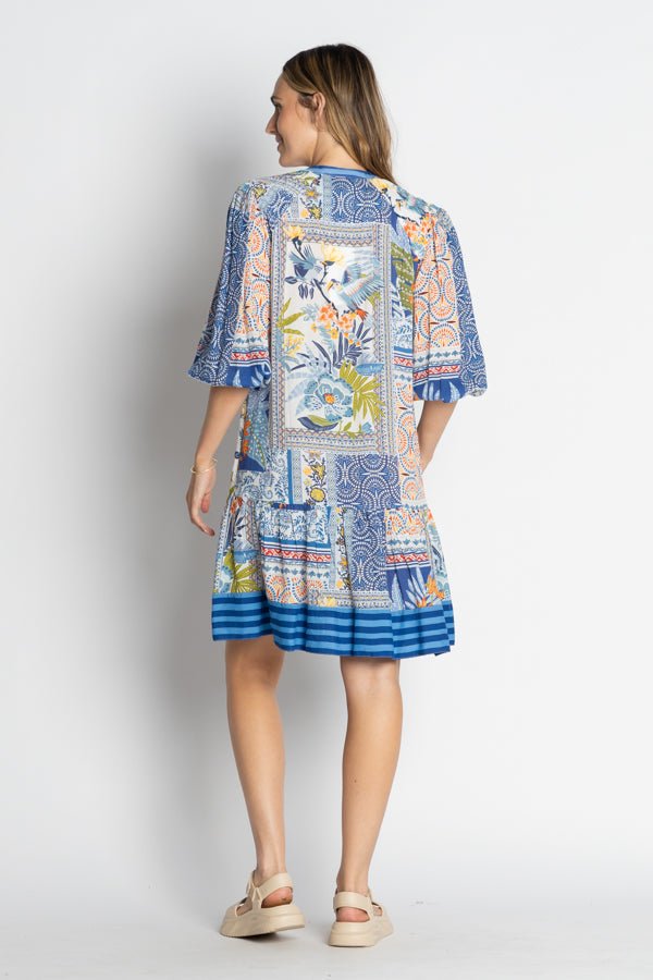 Velora Dress - Ocean - LL42 - Pizazz BoutiqueLula Life