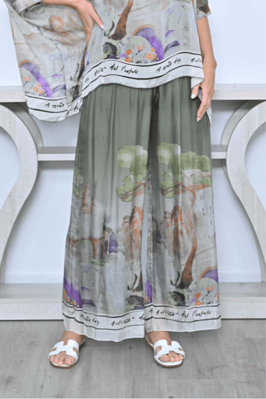 Venice Pant - Khaki - CC10 - Pizazz BoutiqueCali & Co