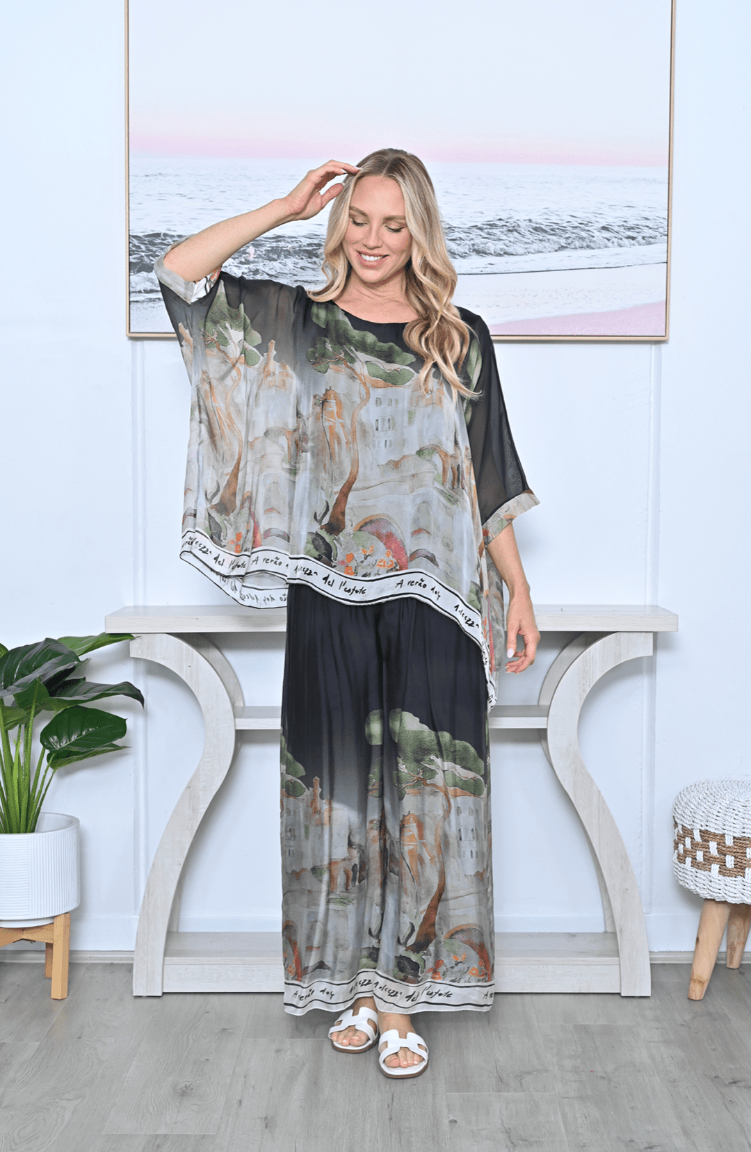 Venice Top - Black - CC8 - Pizazz BoutiqueCali & Co
