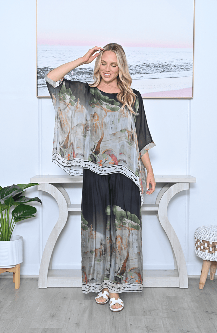 Venice Top - Black - CC8 - Pizazz BoutiqueCali & Co