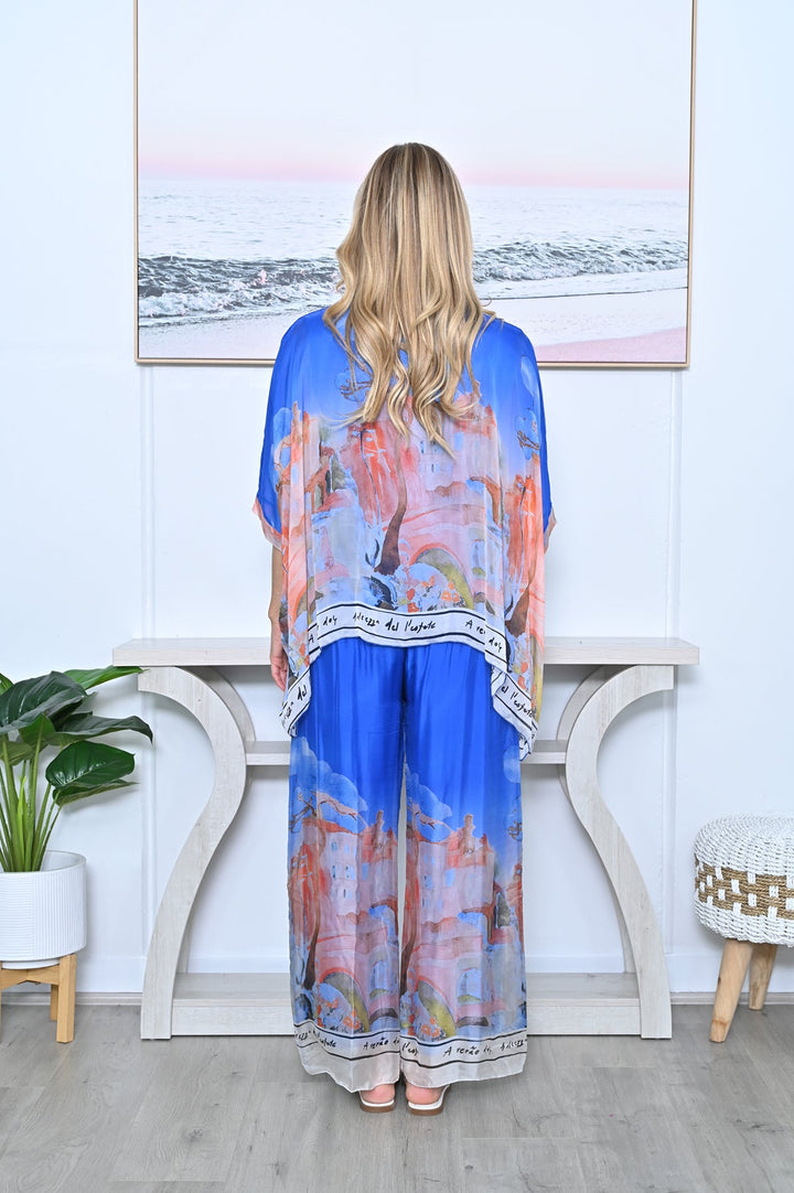 Venice Top - Cobalt - CC8 - Pizazz BoutiqueCali & Co