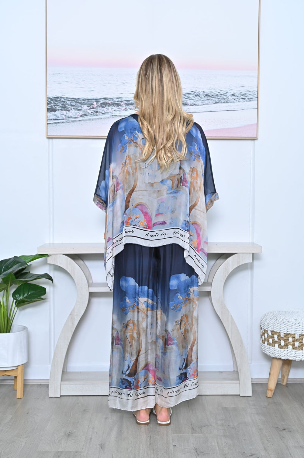 Venice Top - Navy - CC8 - Pizazz BoutiqueCali & Co