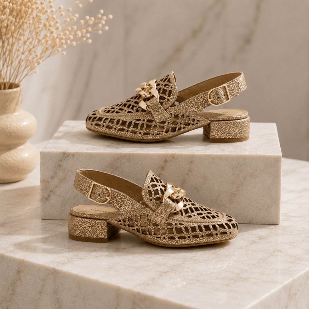 Vooper Flats - Gold Crackle - DJ29 - Pizazz BoutiqueDjango & Juliette
