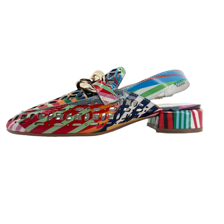 Vooper Leather Heel - Multi - DJ29 - Pizazz BoutiqueDjango & Juliette