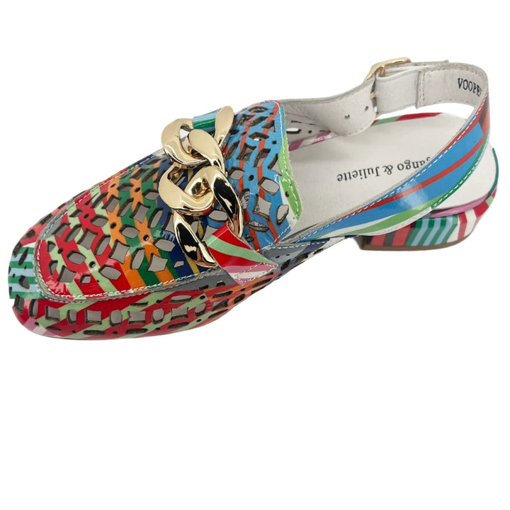Vooper Leather Heel - Multi - DJ29 - Pizazz BoutiqueDjango & Juliette