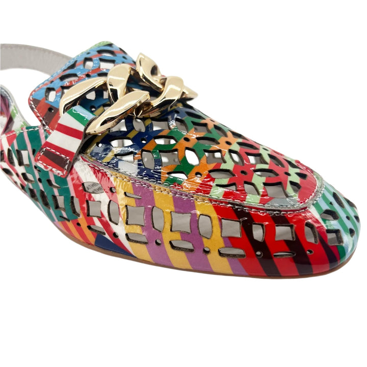 Vooper Leather Heel - Multi - DJ29 - Pizazz BoutiqueDjango & Juliette