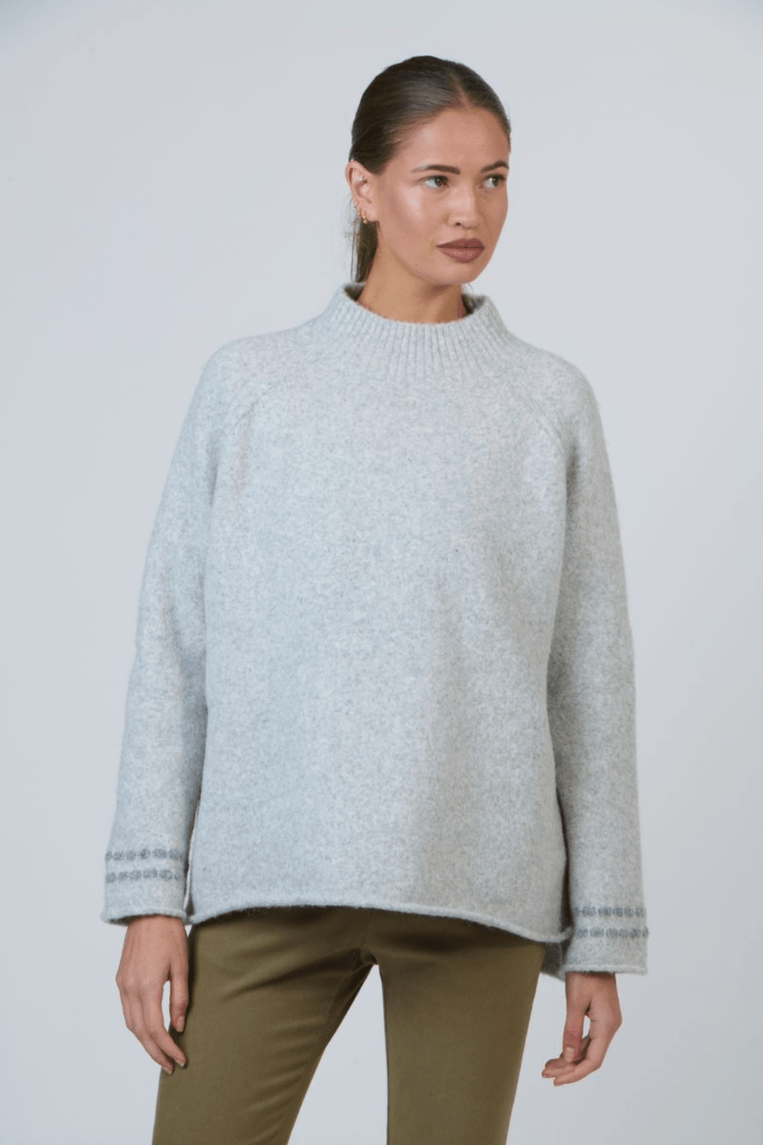 Waverly Knit - Ash Mix - N7 - Pizazz BoutiqueNamastai