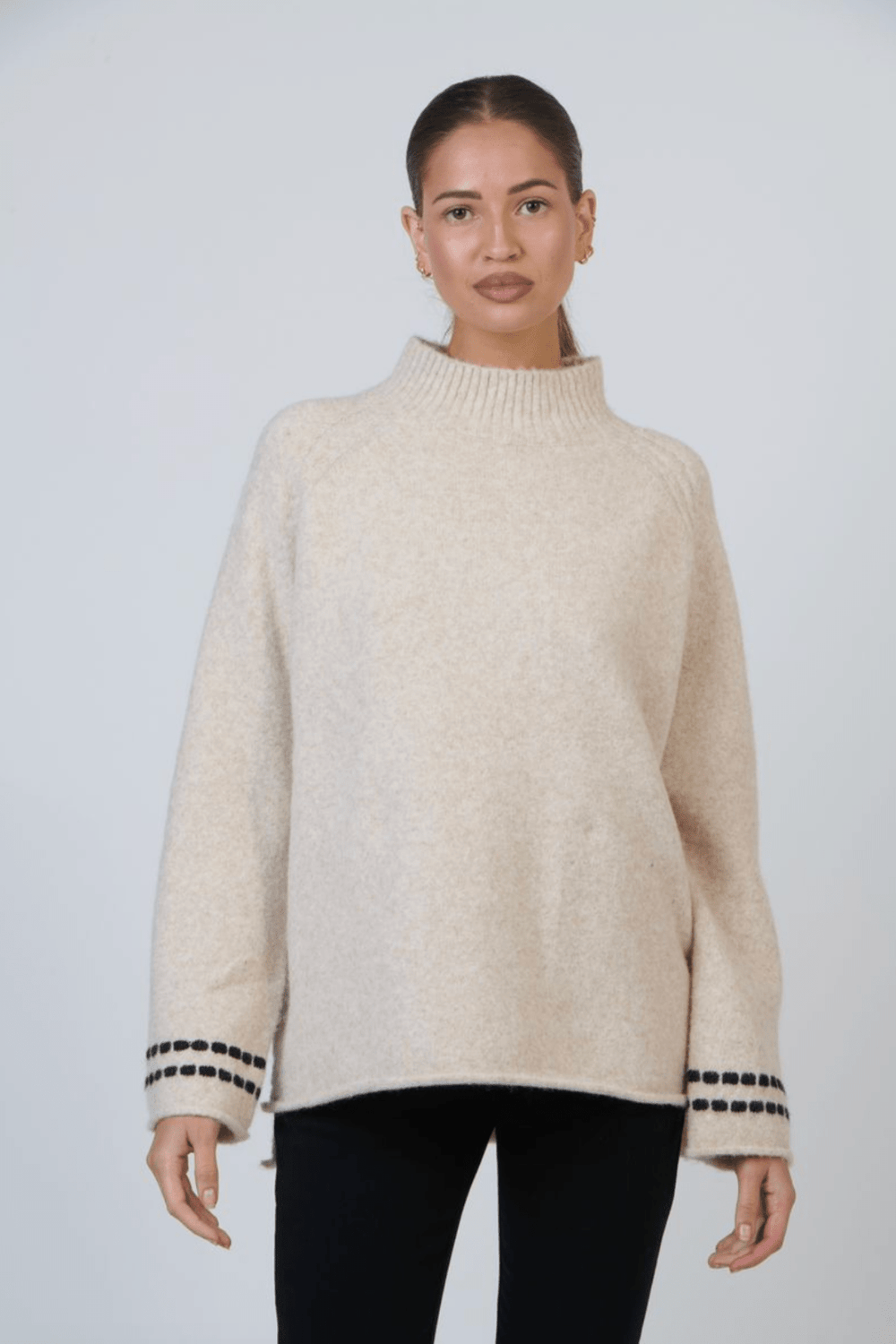 Waverly Knit - Natural Mix - N7 - Pizazz BoutiqueNamastai