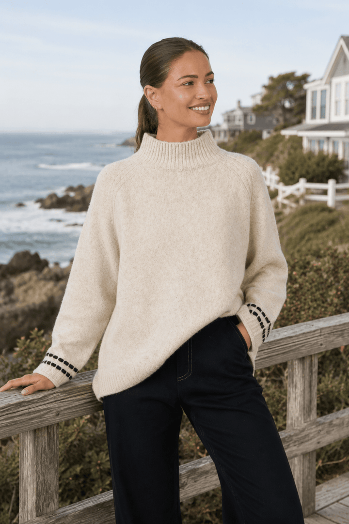 Waverly Knit - Natural Mix - N7 - Pizazz BoutiqueNamastai