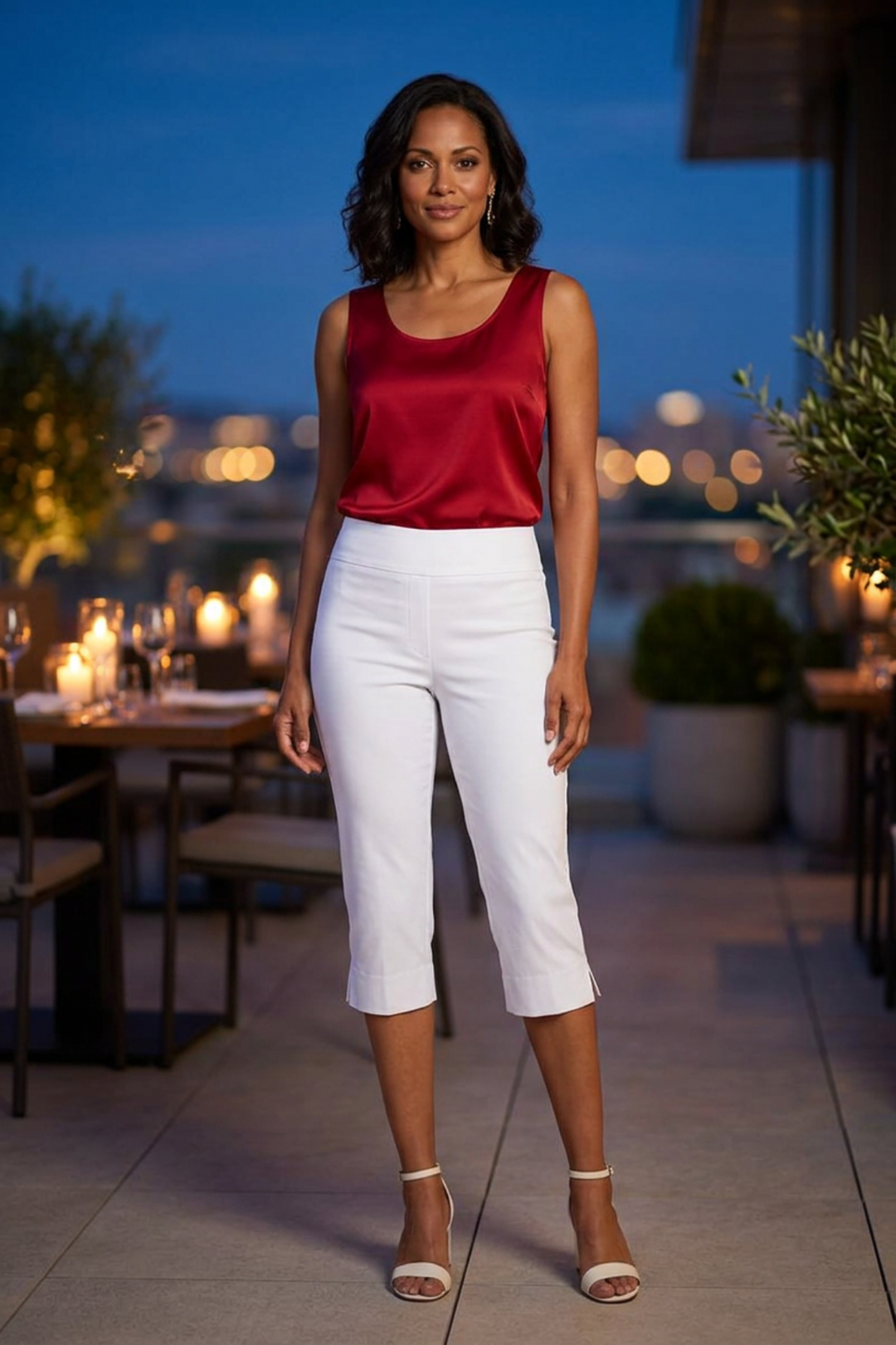 Leisel Pant - White - JR11